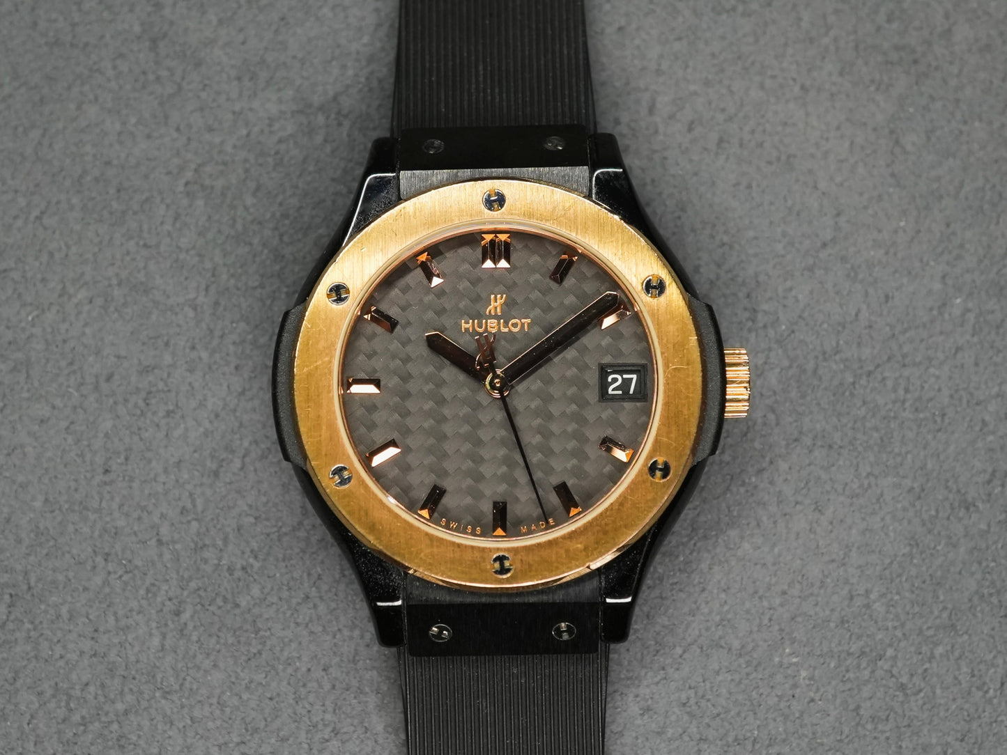 Hublot Classic Fusion Ladies Quartz 33mm Two Tone 581.CO.1781.RX