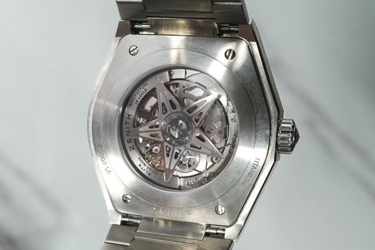 Zenith Defy Classic Skeleton Titanium 95.9000.670/78.M9000 - Dial View