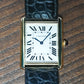 Cartier Tank Solo Large LM in 18k Yellow Gold Quartz 3167