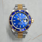 Rolex Submariner Date Blue 16613LB - Front View