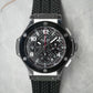 Hublot Big Bang Chronograph Black Magic Carbon 44mm 301.SB.131.RX - Front View