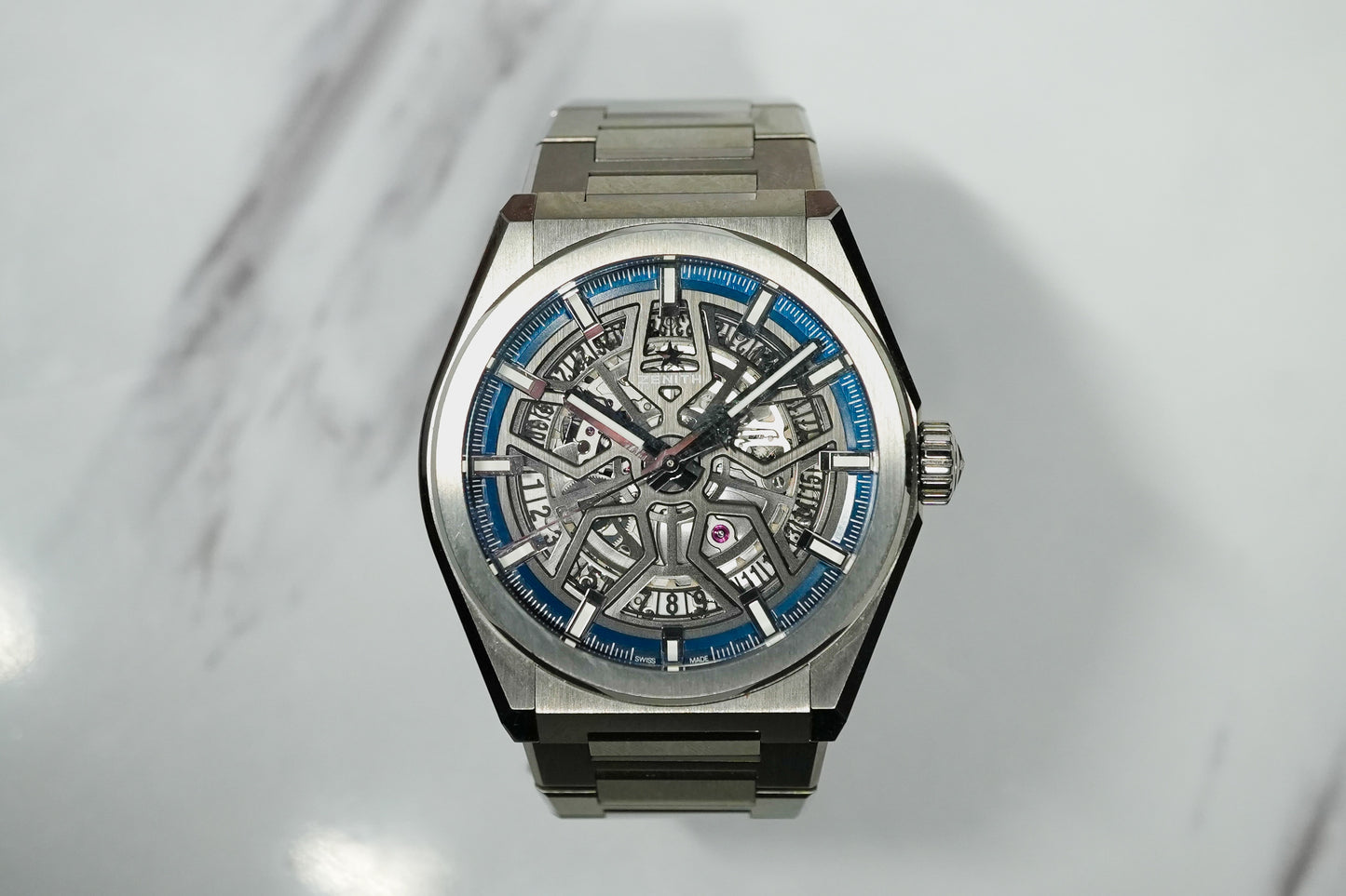 Zenith Defy Classic Skeleton Titanium 95.9000.670/78.M9000 - Front View