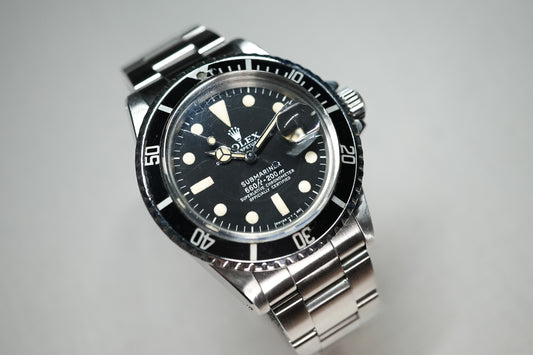 Rolex Submariner Date Tritium Matte Dial 1680