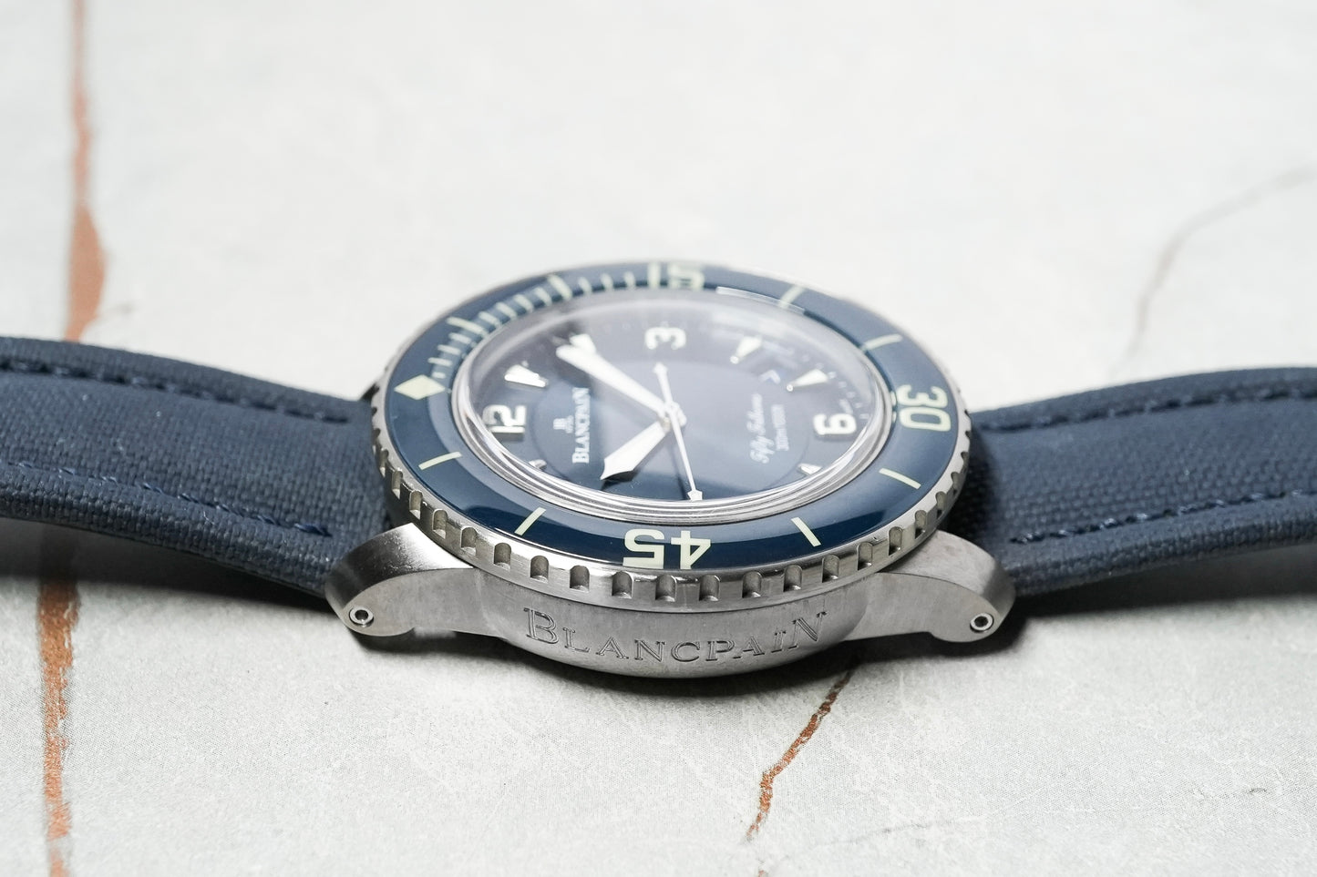 Blancpain Fifty Fathoms Divers Blue 5015-12B40-O52A