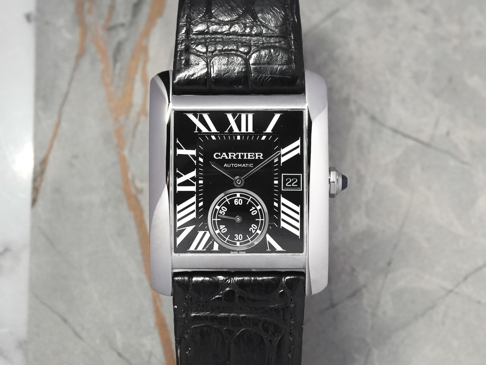 Cartier Tank MC Black Automatic W5330004