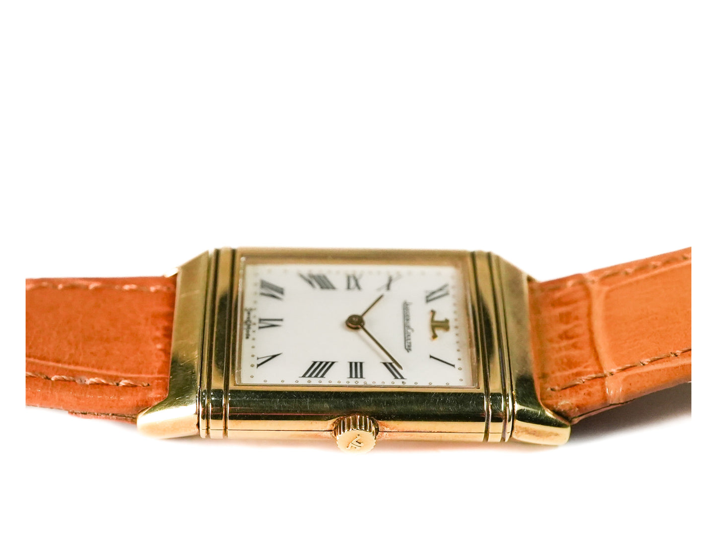 Jaeger LeCoultre JLC Reverso Classique Quartz in 18K Yellow Gold 140.105.1