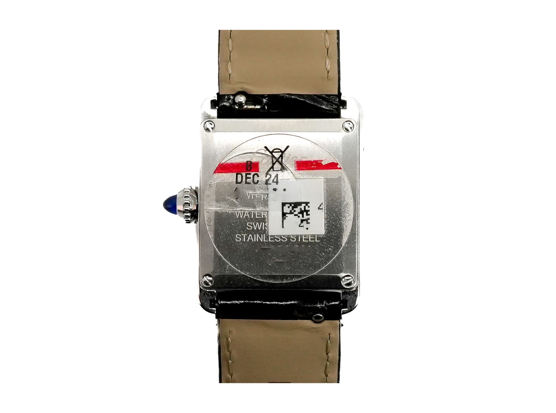 Cartier Must De Black LM Large Quartz WSTA0072 - Back View