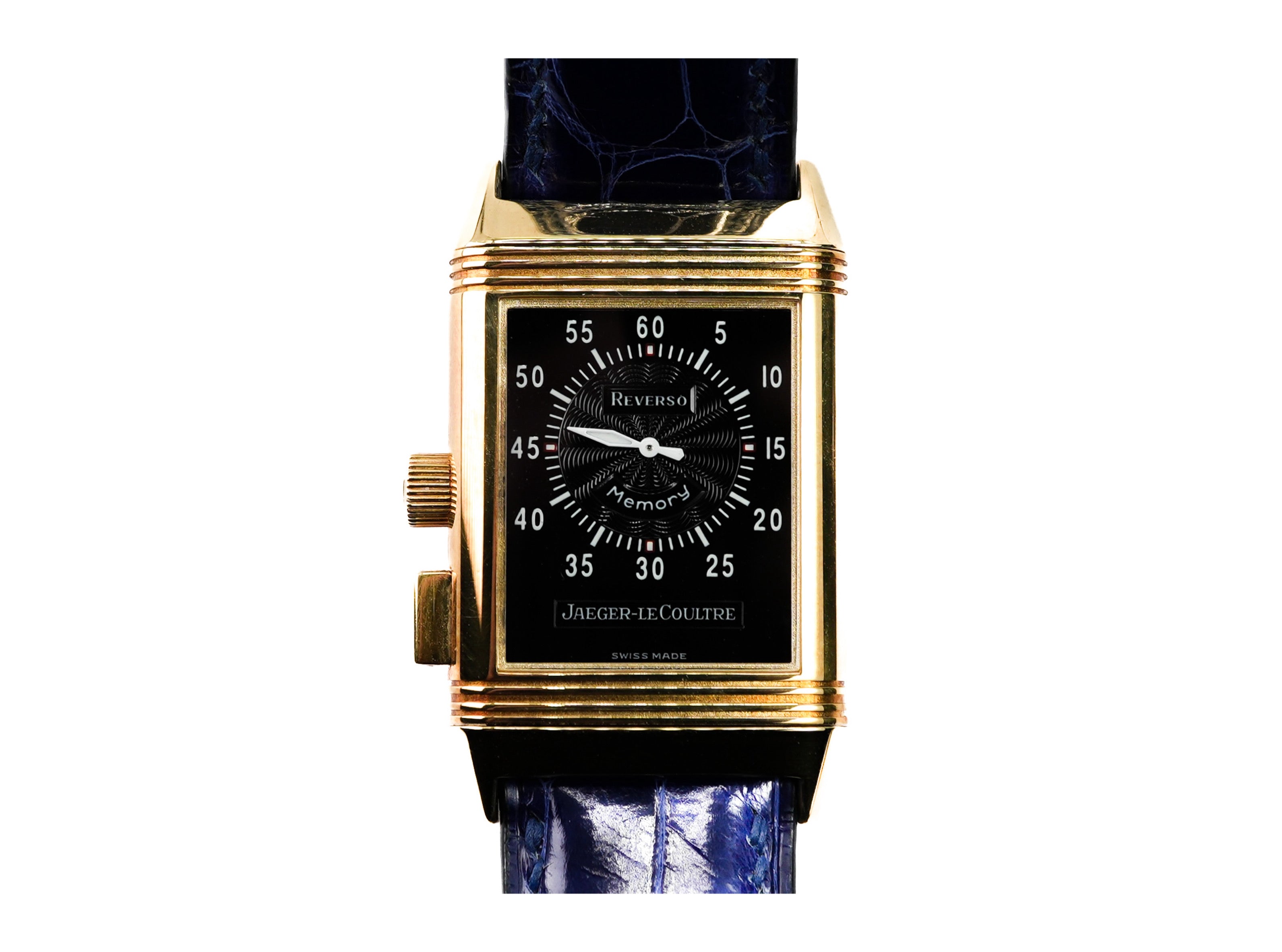 Jaeger Le Coultre JLC Reverso Memory Duoface Gold 255.1.82