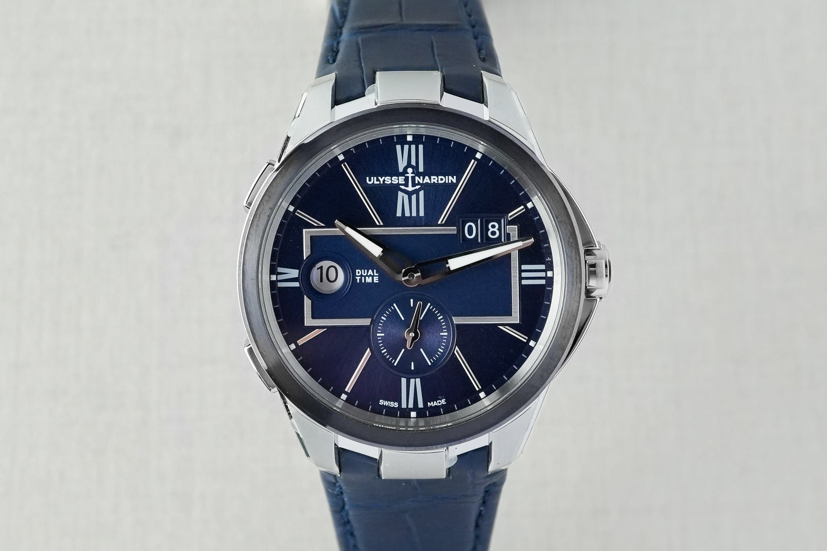 Ulysse Nardin Executive Blast Dual Time Blue 42mm 243-20/43