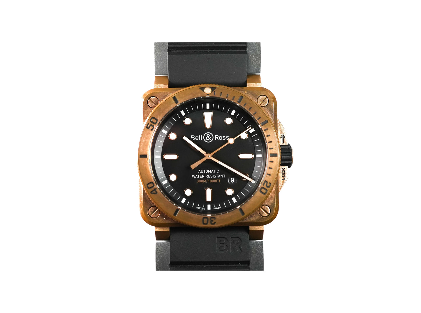 Bell and Ross Diver Bronze Limited Numbered 999 Pieces Edition BR03-92