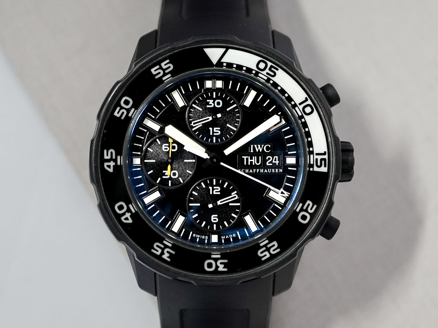 IWC Aquatimer Galapagos Chronograph Island Tribute to Charles Darwin IW376705