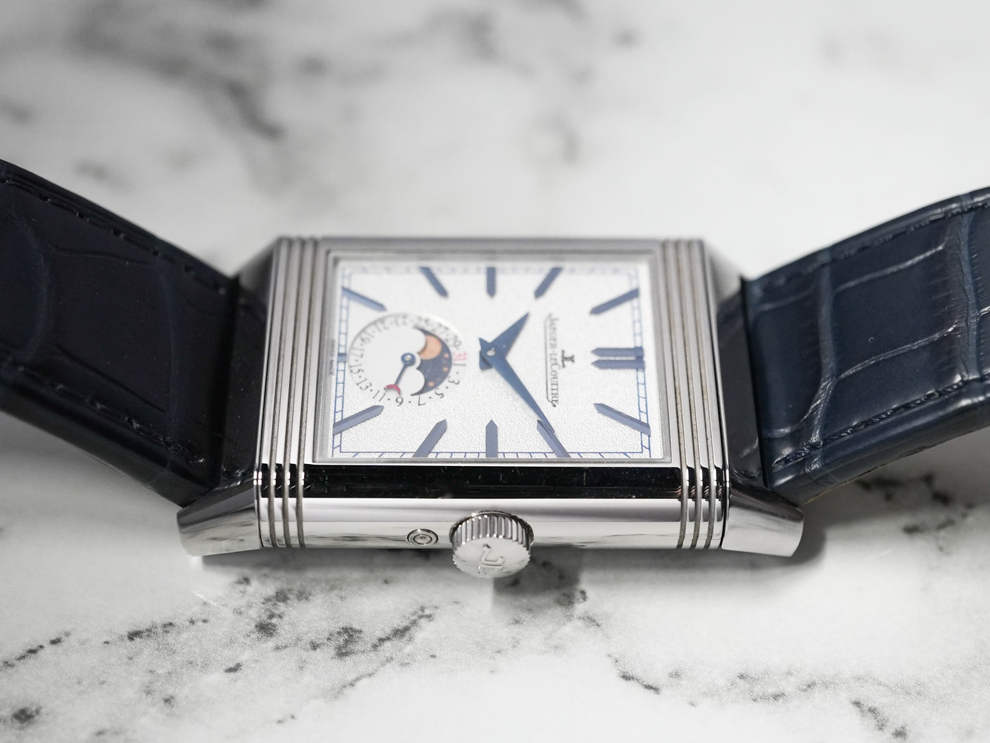 Jaeger-Lecoultre JLC Reverso Duoface Tribute Moonphase Night Day Jaeger Lecoultre Q3958420 216.8.D3