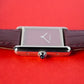 Cartier Tank Must De Burgundy Red Quartz WSTA0054 - Side View