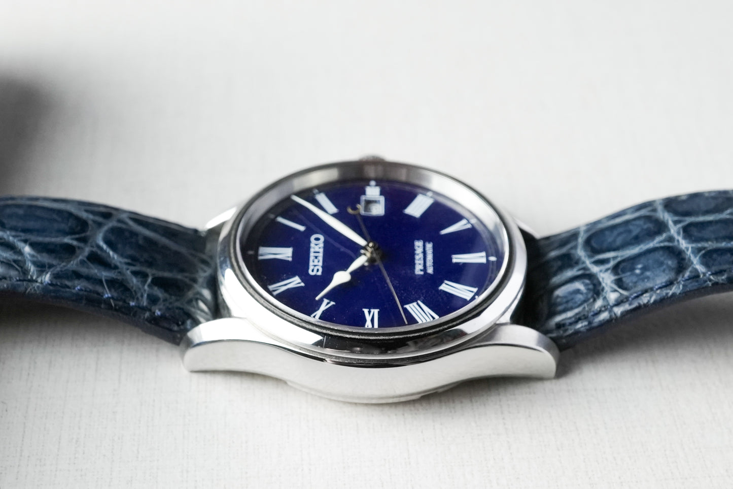 Seiko Presage Shippo Blue Japan Limited Numbered Edition 1500 Pieces SPB069