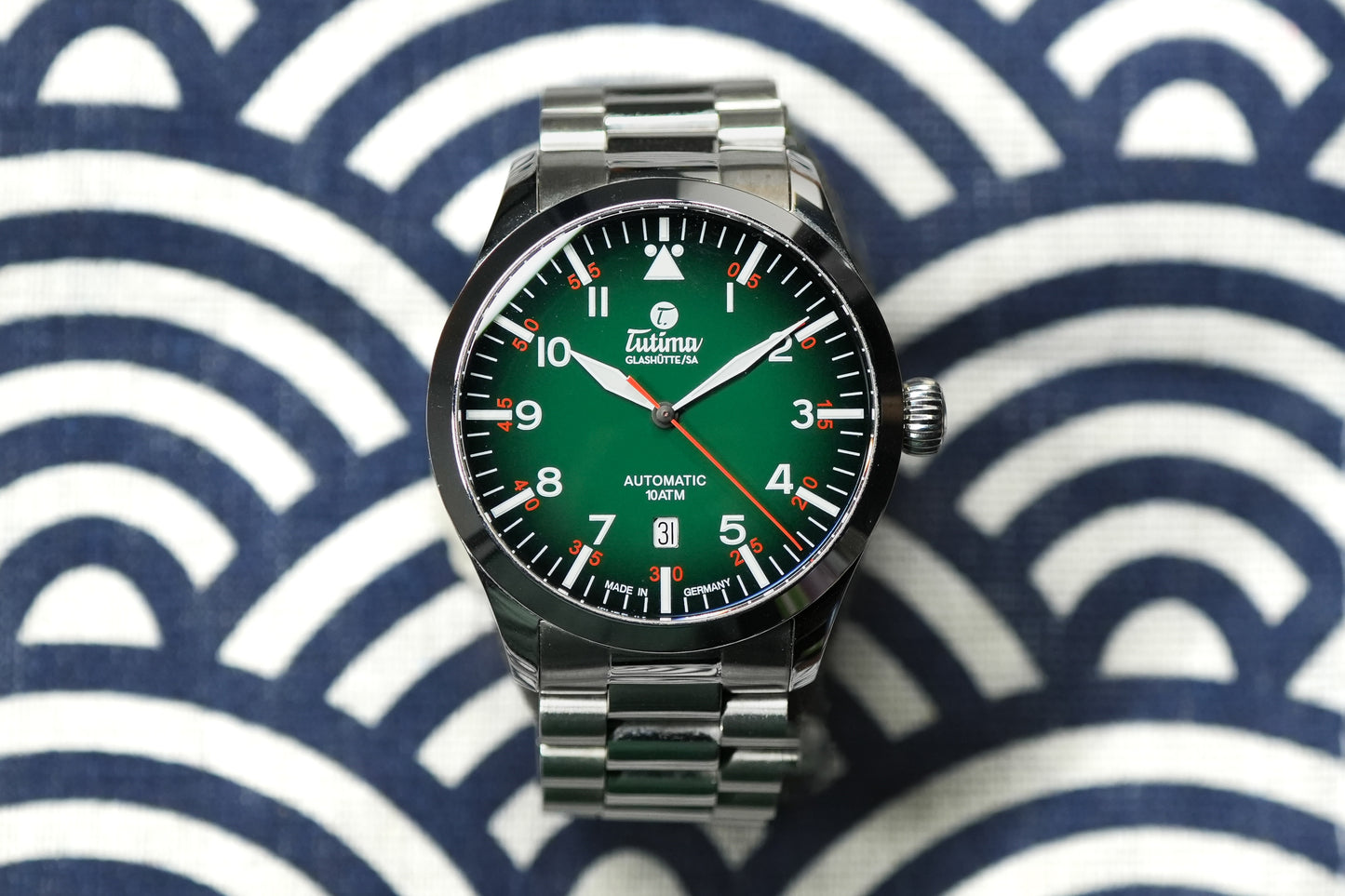 Tutima Flieger Grand Green 41mm Automatic 6105-30 6105