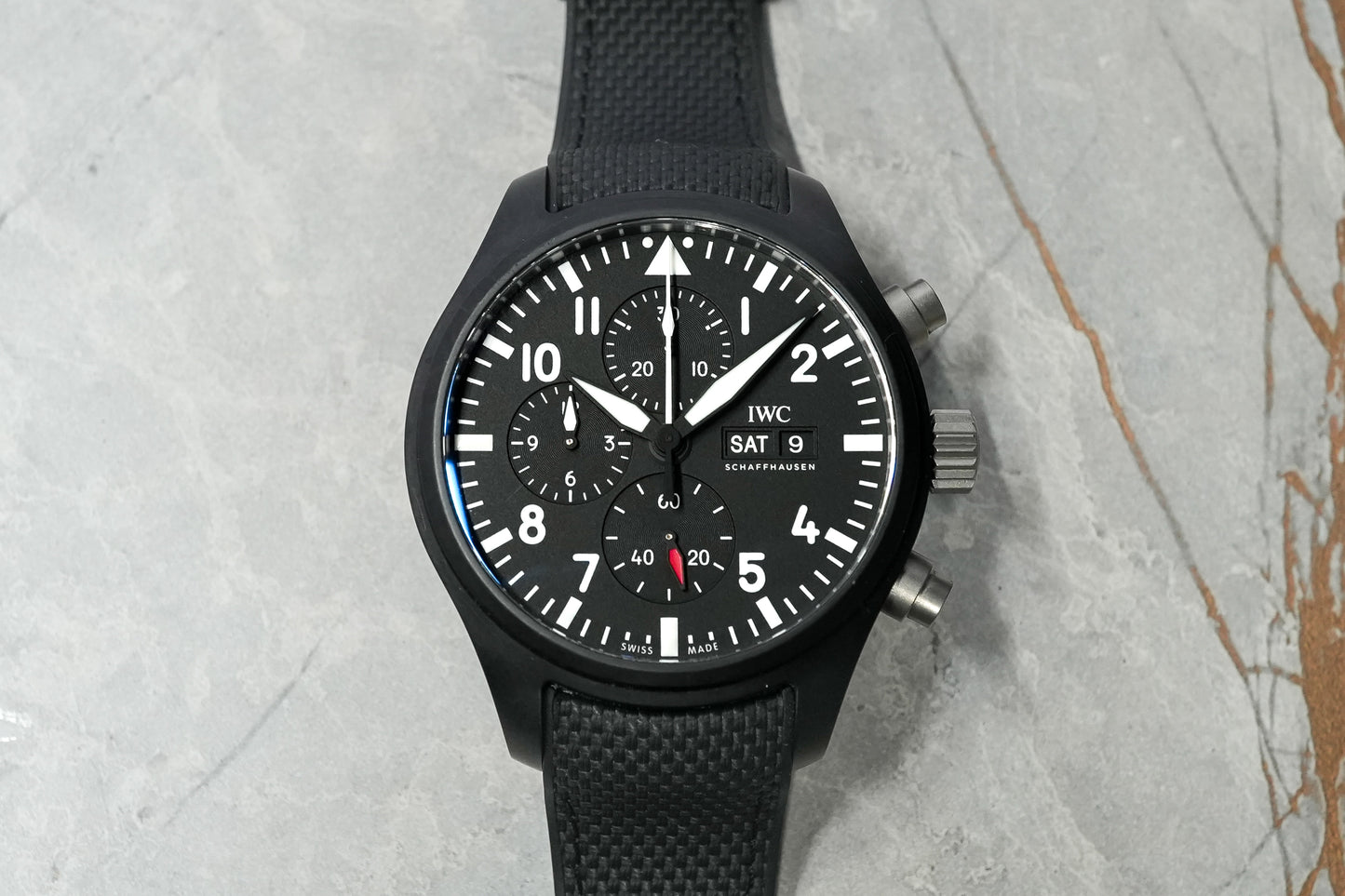 IWC Top Gun Pilot Chronograph Schaffausen IW389101