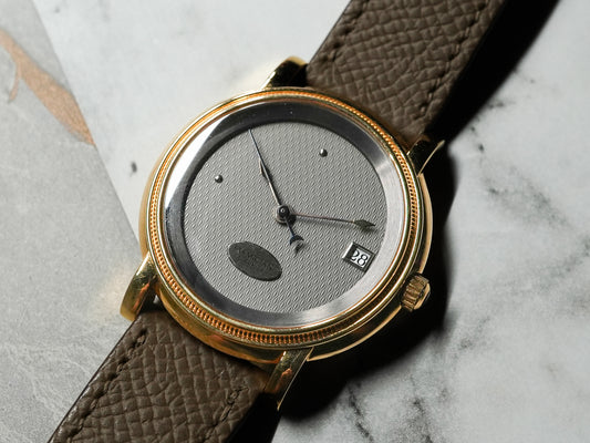 Parmigiani Fleurier Toric Classic in 18K Yellow Gold Slate Grey Barleycorn Guilloche Dial PF000008