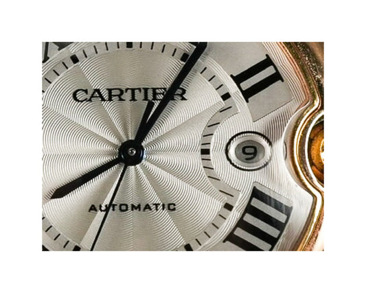 Cartier Ballon Bleu 42mm in 18K Rose Gold W6900651 - Dial Close-up