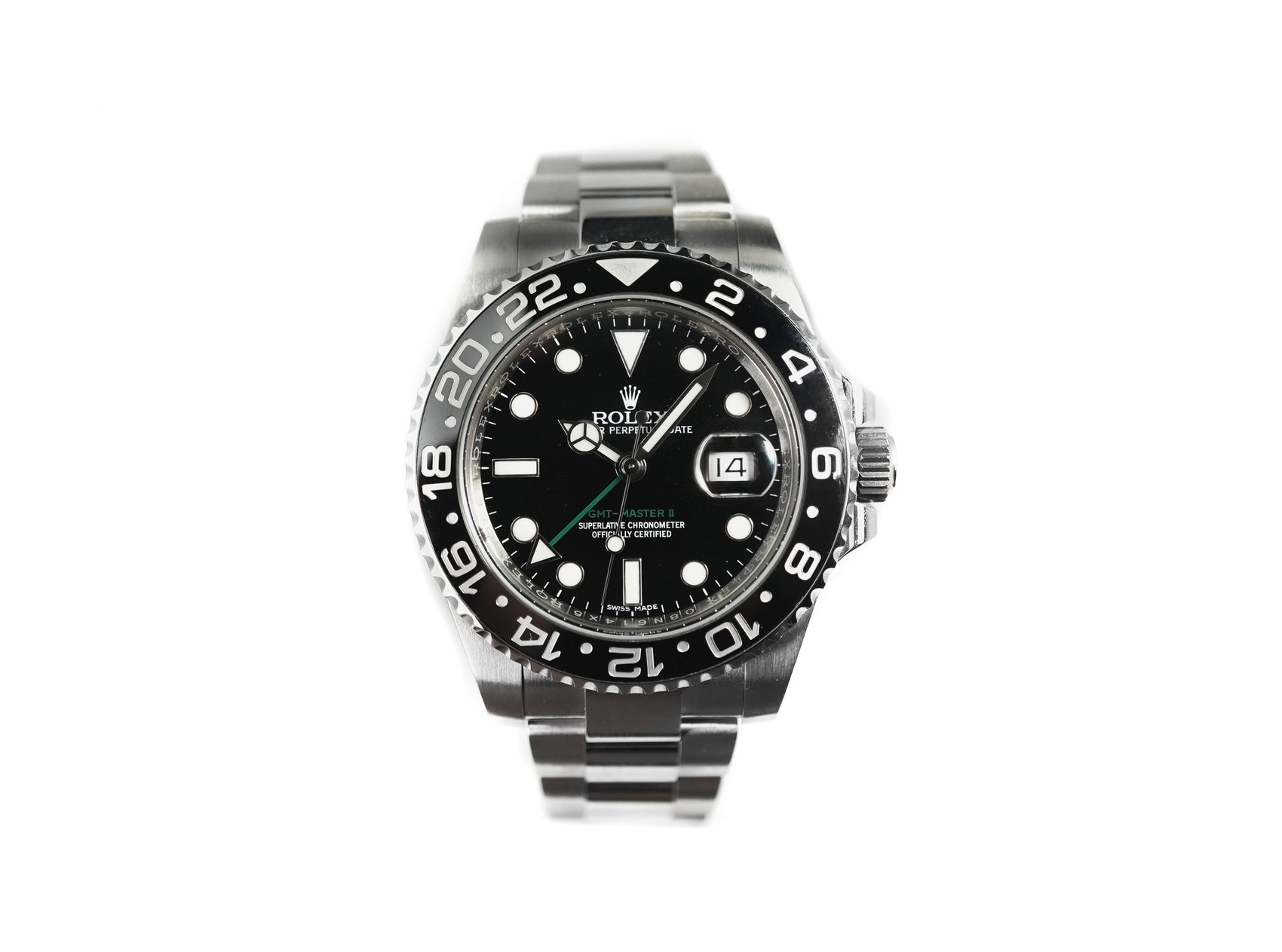 Rolex GMT-Master II 116710LN - Front View