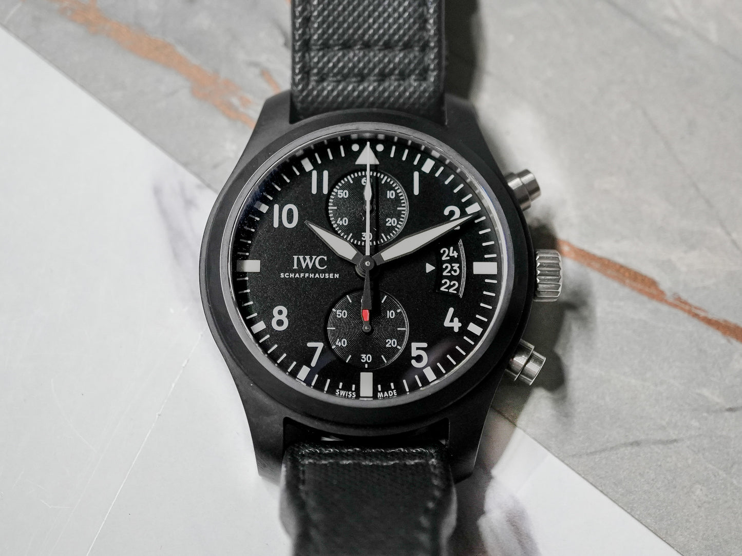 IWC Pilot Top Gun Chronograph Special Edition 46mm Ceramic IW388007