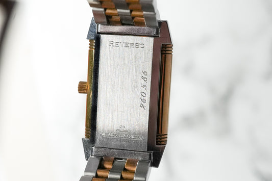 Jaeger Le Coultre JLC Reverso Monoface Ladies 18K Gold/Steel 260.5.86