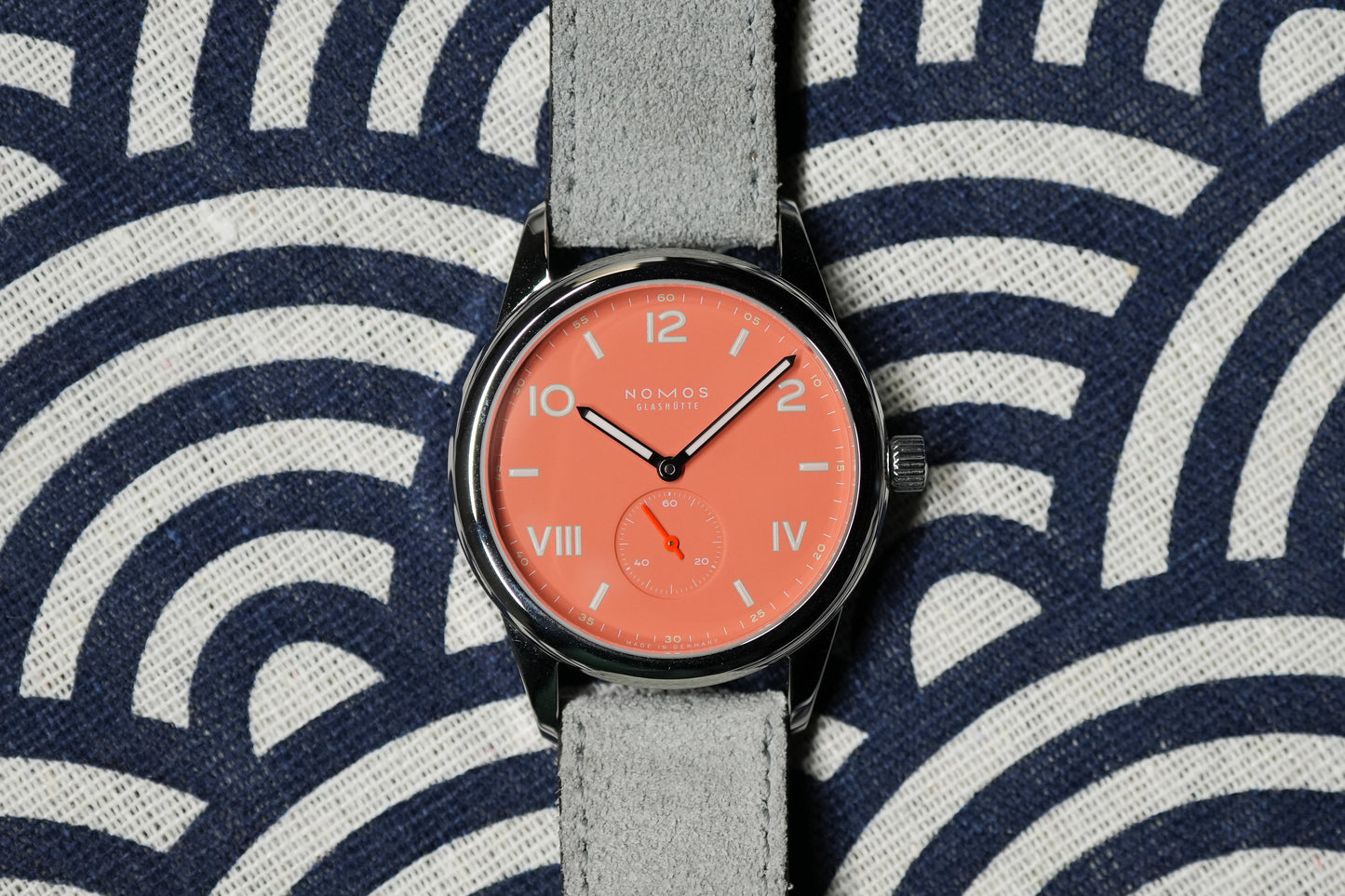 Nomos Glashutte Club Campus Cream Coral 38mm 725