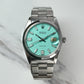 Rolex Oysterdate Precision Custom Tiffany Dial 6694 - Front View