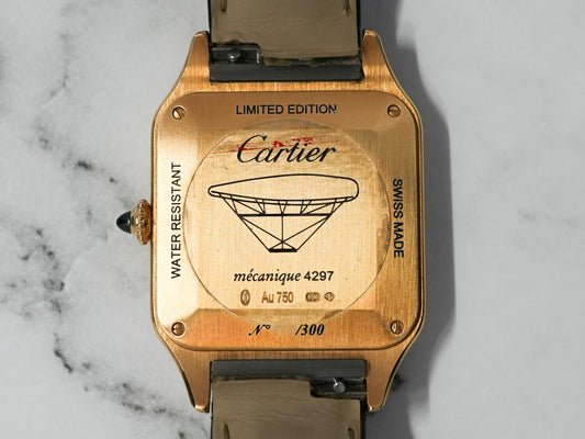 Cartier Santos Dumont La Baladeuse Limited Edition in 18K Yellow Gold 300 Pieces Made WGSA0027