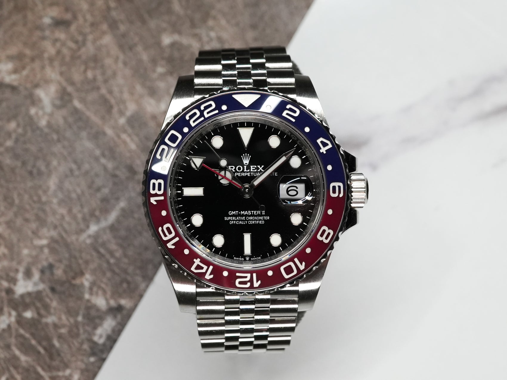 Rolex Pepsi GMT MASTER II Jubilee 126710BLRO 126710