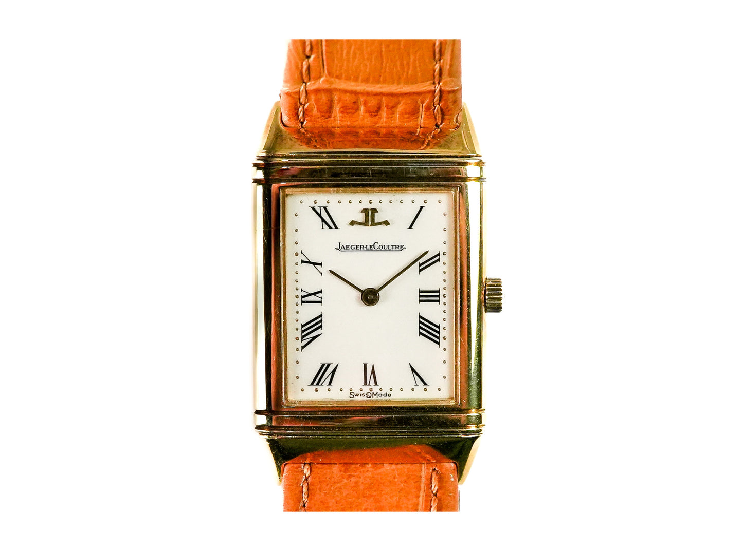 Jaeger LeCoultre JLC Reverso Classique Quartz in 18K Yellow Gold 140.105.1