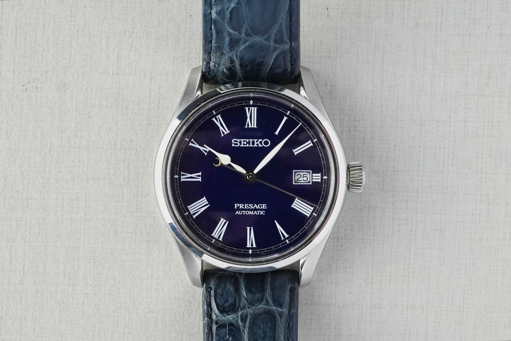 Seiko Presage Shippo Blue Japan Limited Numbered Edition 1500 Pieces SPB069