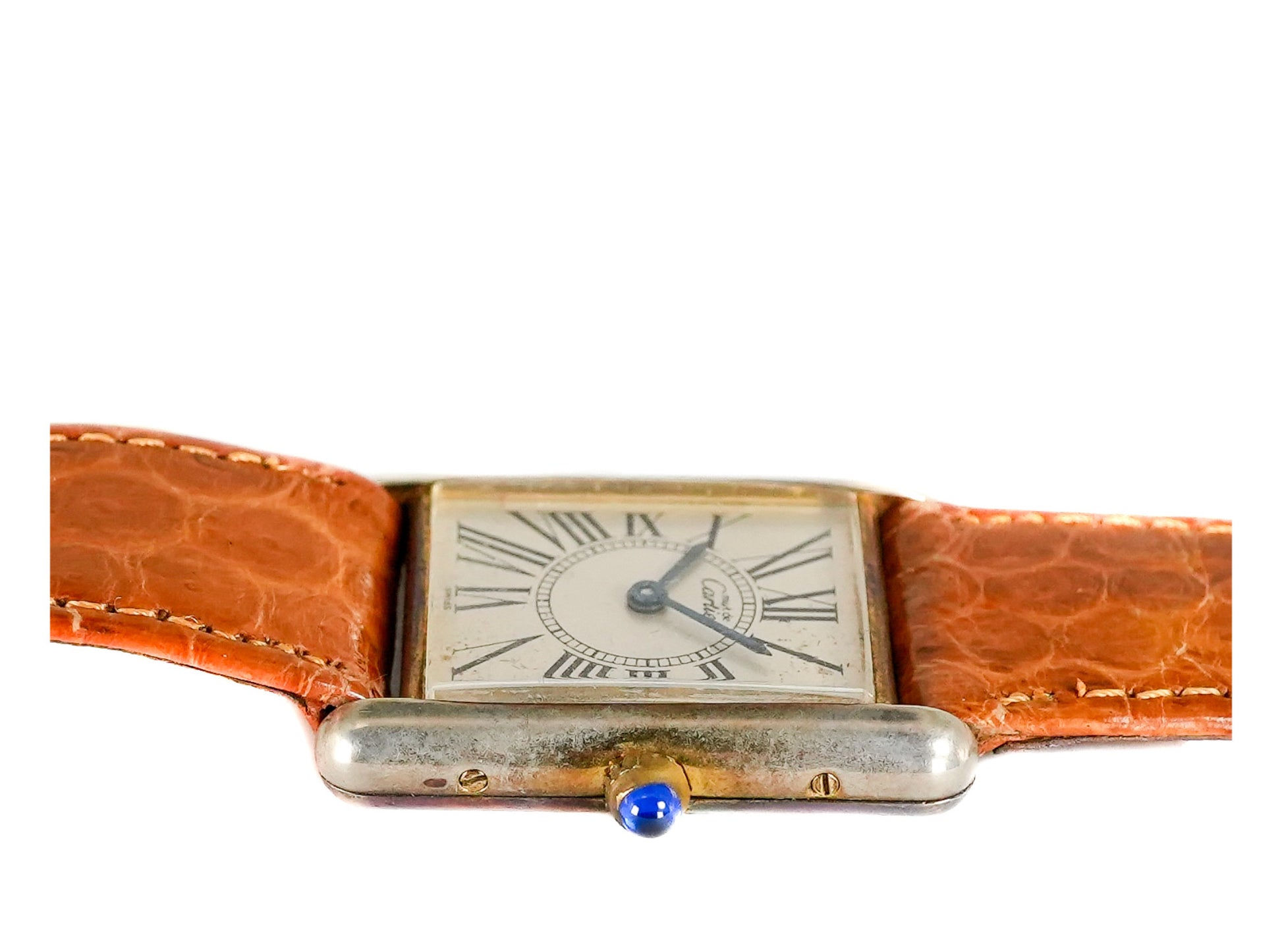 Cartier Must De Tank Quartz Opaline SM 4215 - Side View