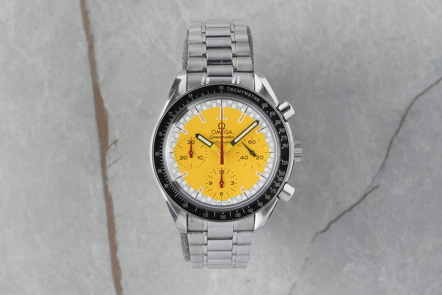 Omega Speedmaster Racing Reduced Michael Schumacher Yellow 3510.12