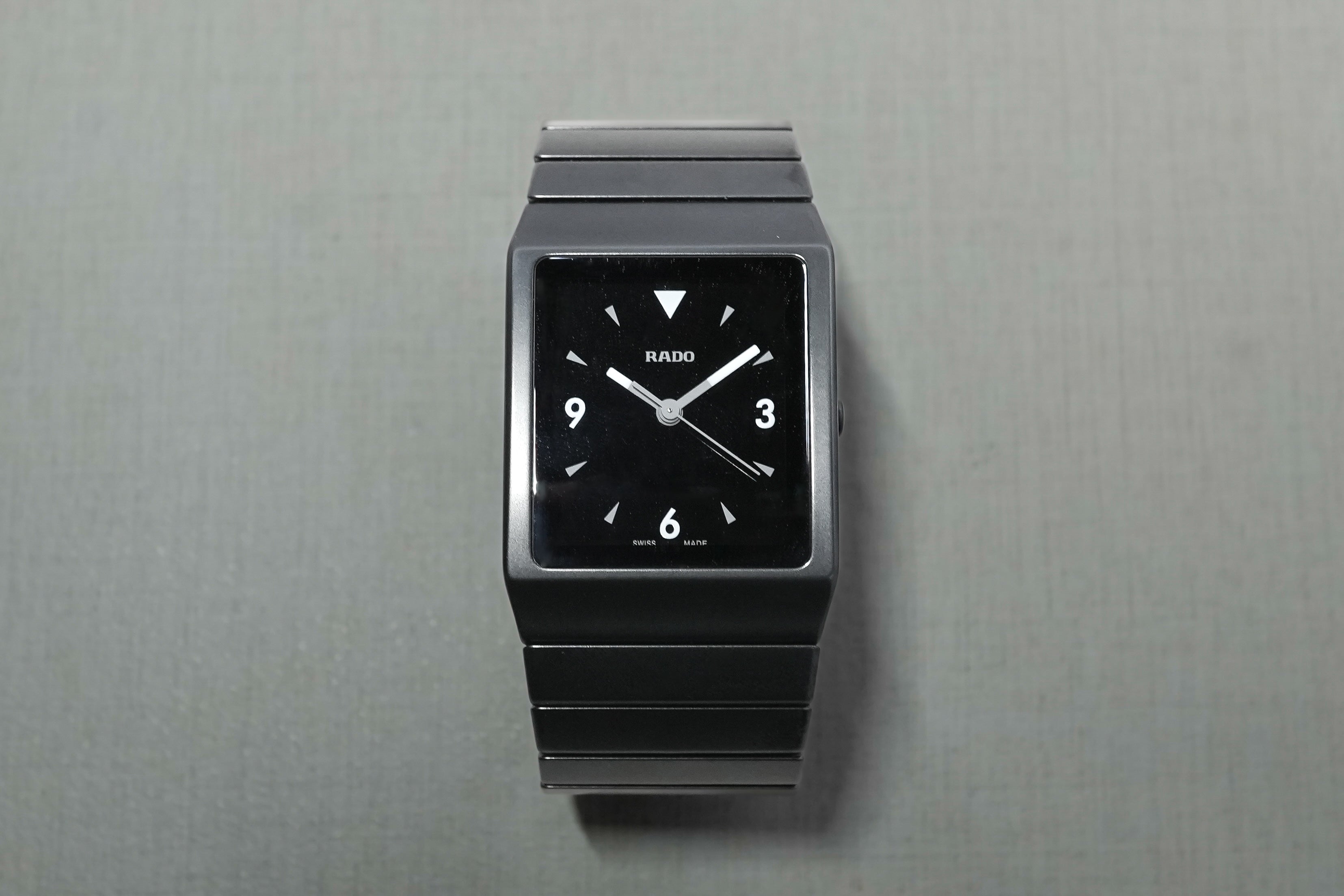 Rado ceramica black sale