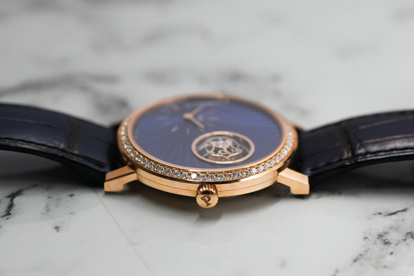 Piaget Altiplano Tourbillon in 18K Rose Gold and Factory Diamonds Numbered Edition 88 Pieces Made PGG0A45032