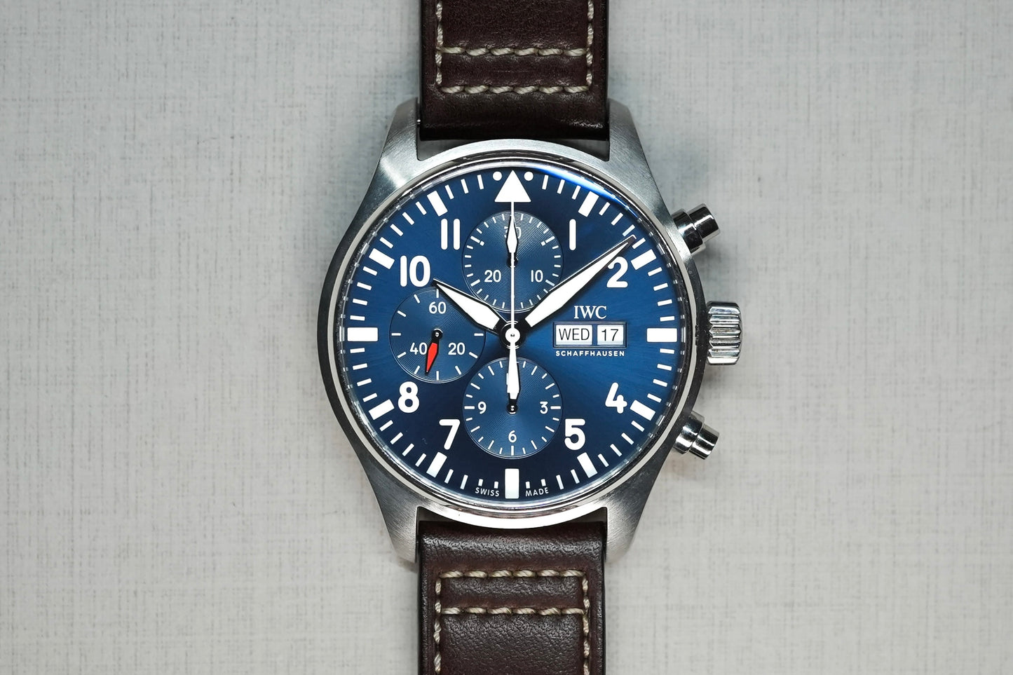 IWC Pilot Chronograph Le Petit Prince Blue 43mm IW377714