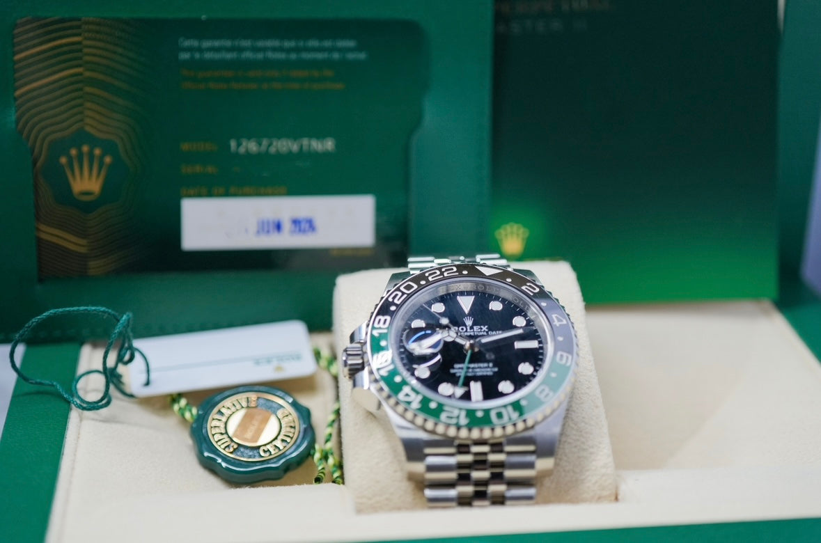 Rolex Sprite GMT-Master II Left-Handed 126720VTNR - Full Set with Box and Papers