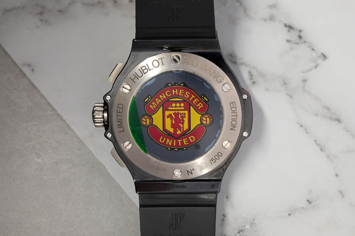 Hublot Big Bang Manchester United Red Devil MU 44mm Limited Edition 500 Pieces 318.CM.1190.RX.MAN08