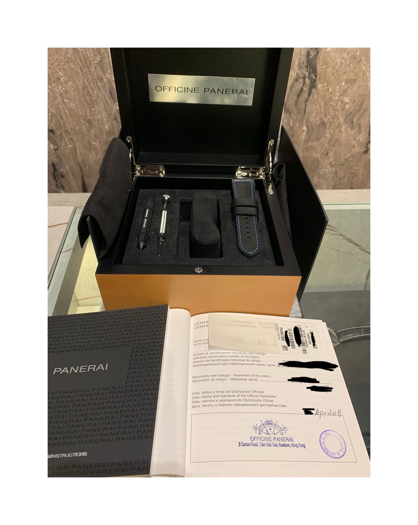 Panerai Luminor Submersible Titanium 1950 3 Days Automatic PAM1305 PAM01305