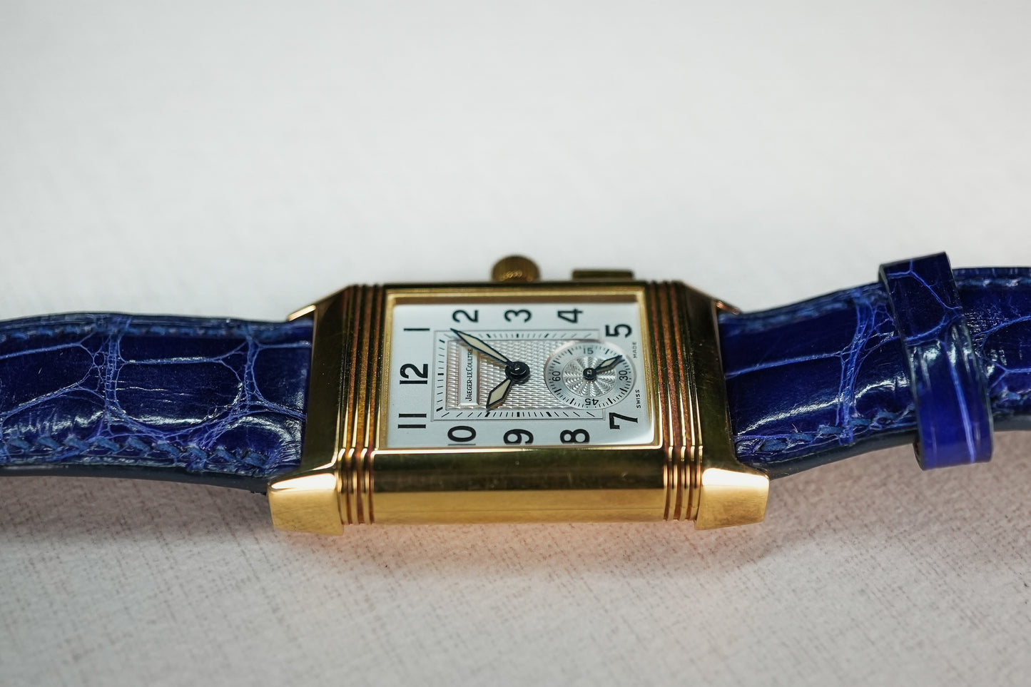 Jaeger Le Coultre JLC Reverso Memory Duoface Gold 255.1.82