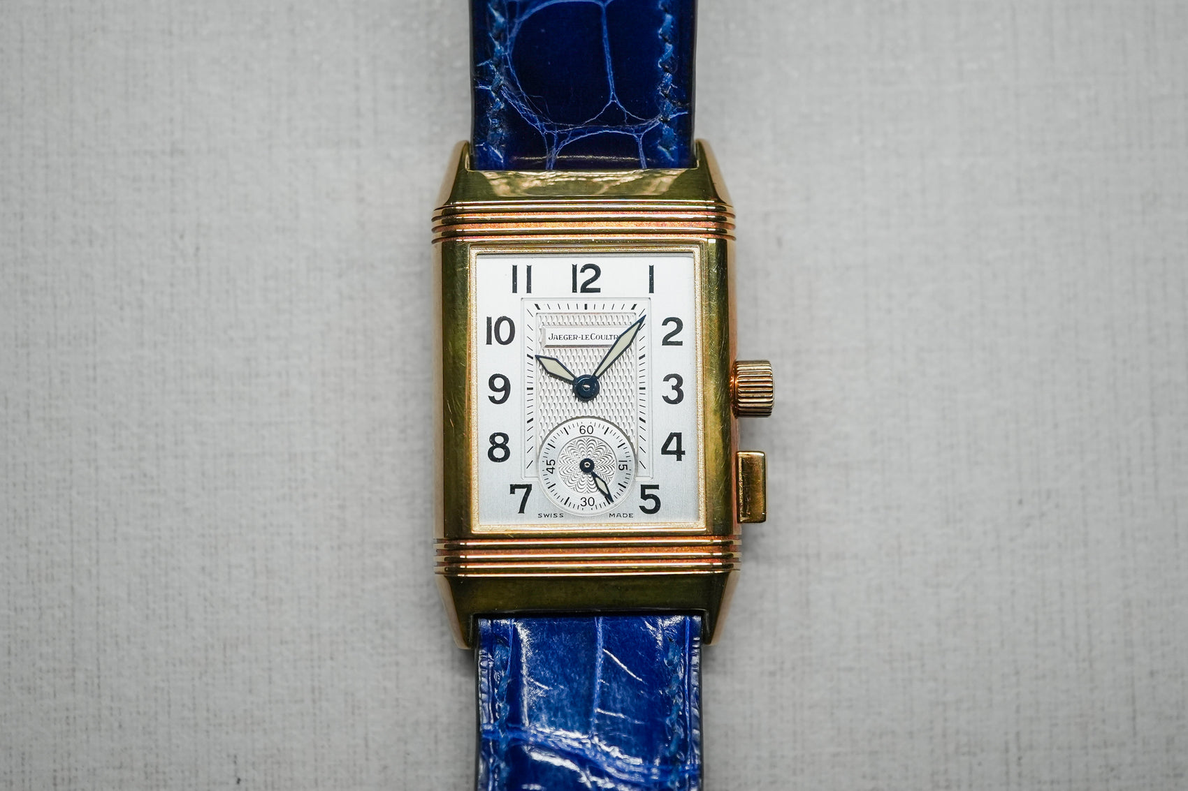 Jaeger Le Coultre JLC Reverso Memory Duoface Gold 255.1.82