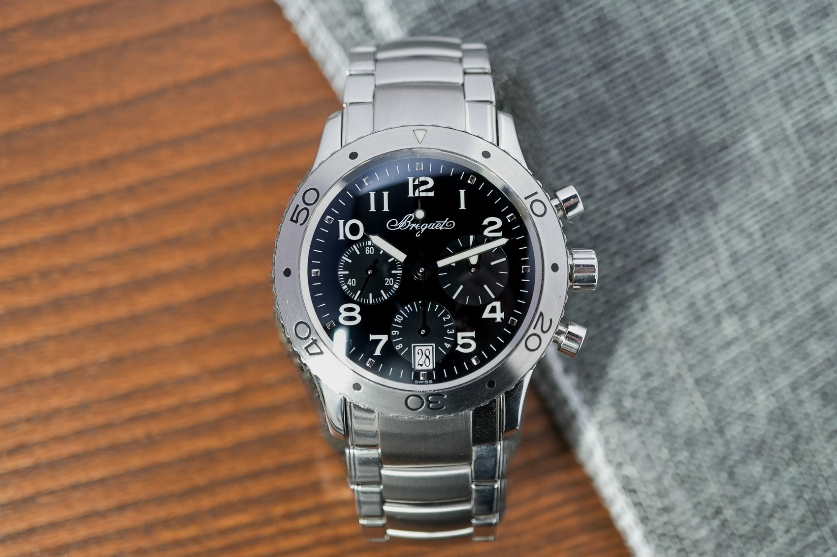 Breguet Transatlantique Flyback Chronograph Type XX - XXI -XXII 39mm 3820