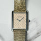 Cartier Tank Solo Python Snake 3170 - Front View