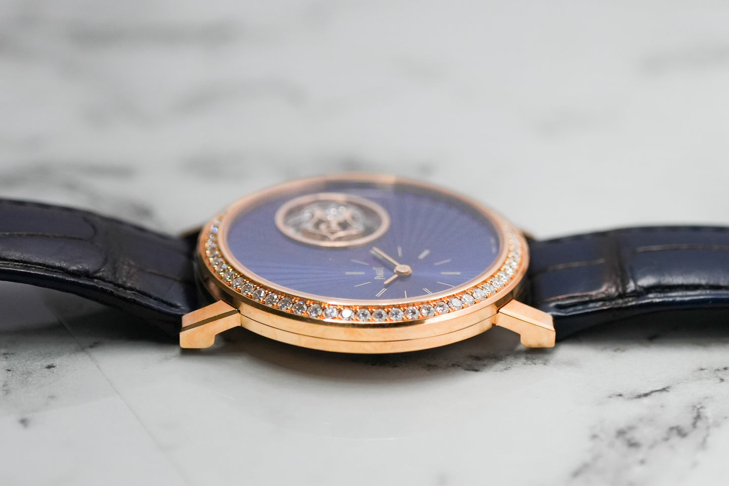 Piaget Altiplano Tourbillon in 18K Rose Gold and Factory Diamonds Numbered Edition 88 Pieces Made PGG0A45032