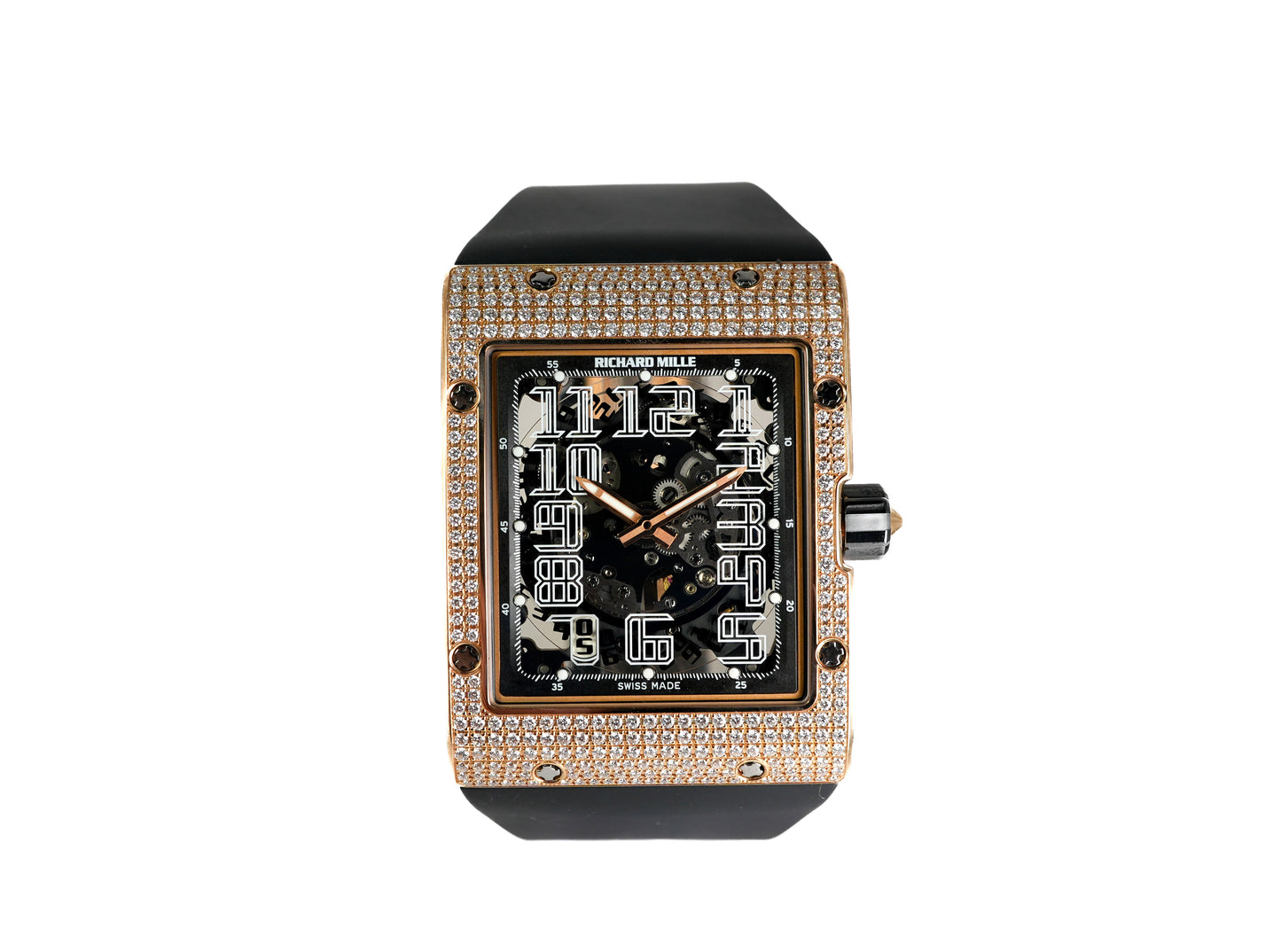 Richard Mille Full Set Factory Diamonds in Rose Gold RM016 RM 016 in