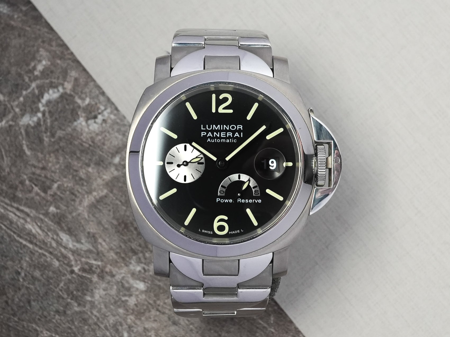 Panerai Luminor Power Reserve Titanium / Steel 44mm Automatic PAM171 PAM00171 171 00171