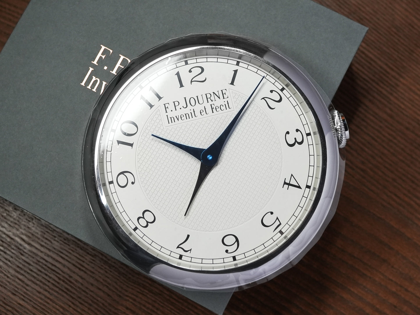 F P Journe FPJ Desk Clock Alarm Stickered