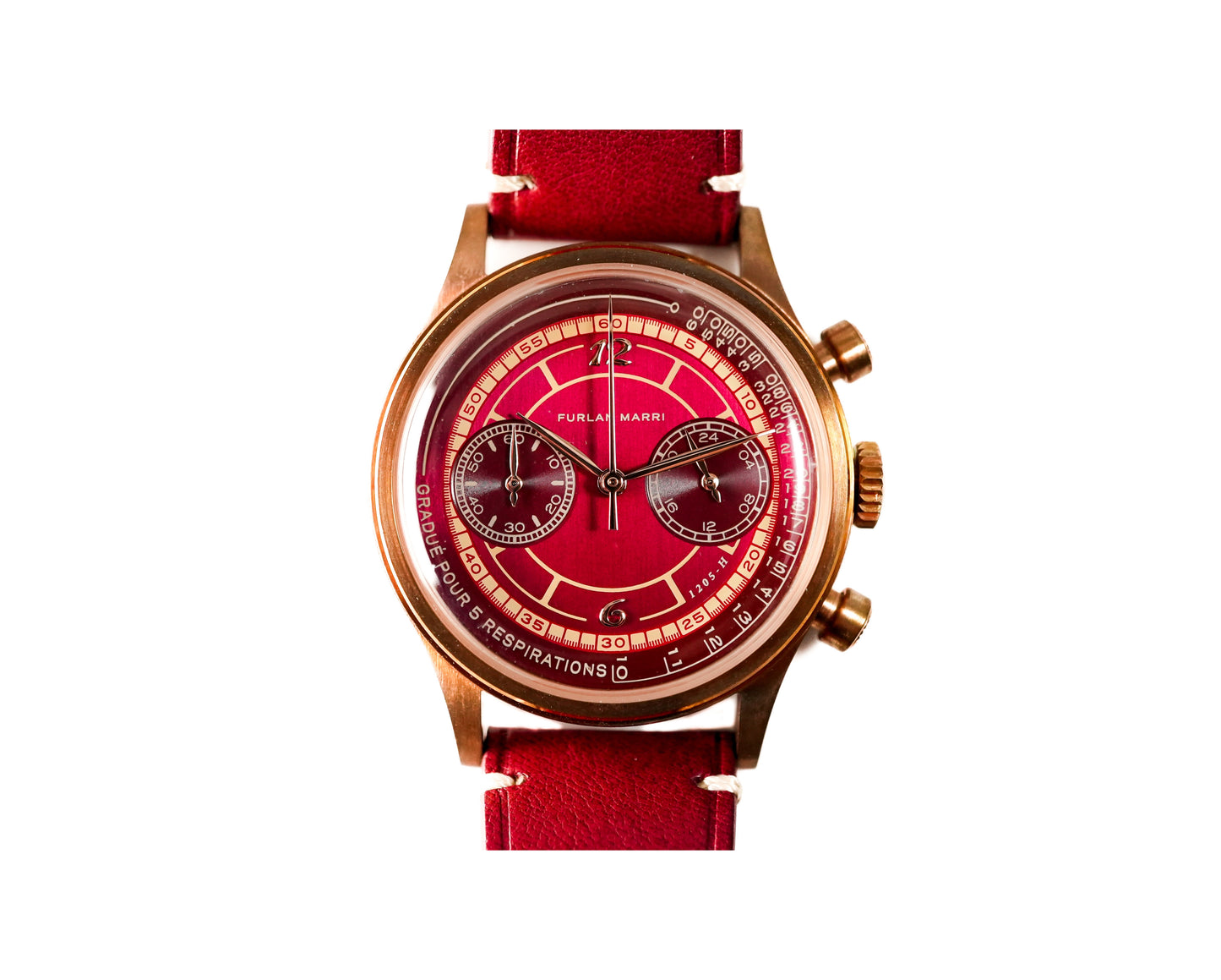 Furlan Marri Bronzo Rosso Watches Of Switzerland Edition 300 Pieces Made 1205-H