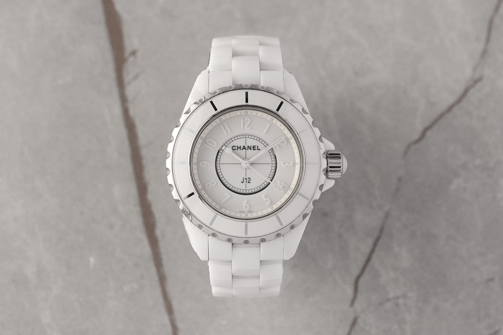 Chanel J12 White Phantom 10th Anniversary Ceramic Limited Edition H3443