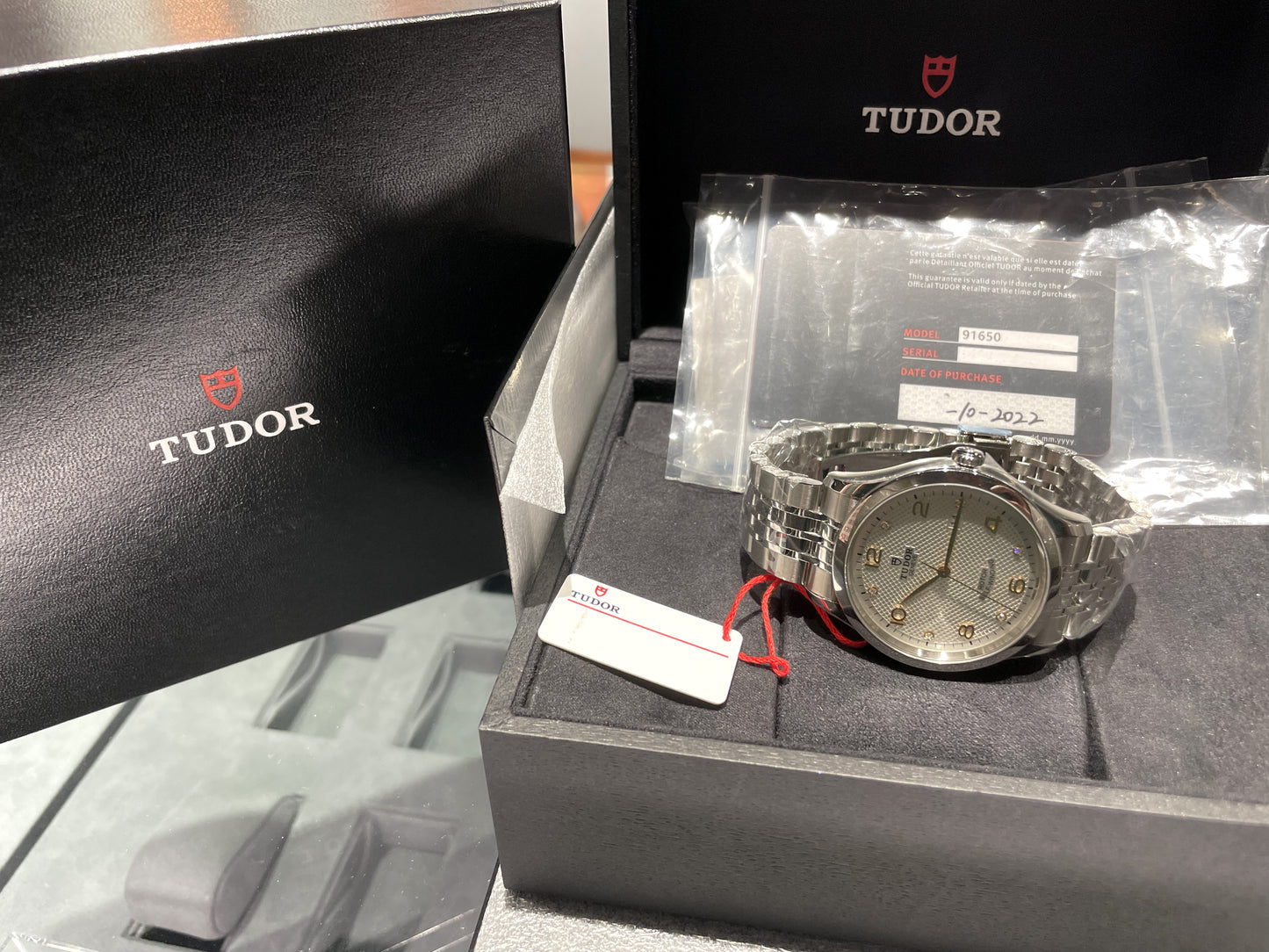 Tudor 1926 Diamond Index Baselworld 91650 91650-003 - Full Set with Box and Papers